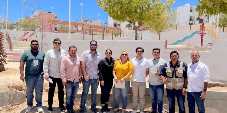 Avanza rehabilitación de parques en Cabo San Lucas