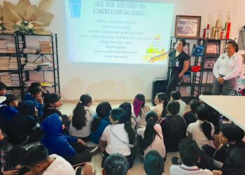 Fomenta Unidad Médica de Cabo San Lucas hábitos saludables en escuela primaria Amelia Wilkes 