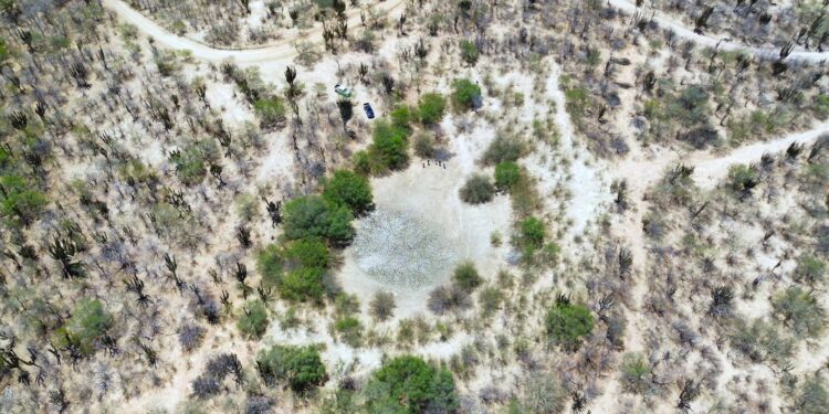 Verifican condiciones de ollas de captación en zona rural de Los Cabos