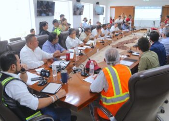 Alcalde Christian Agúndez supervisión permanente para menor afectación posible en obra de paso a desnivel en glorieta Fonatur