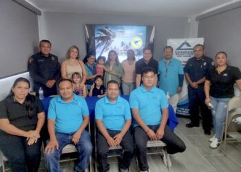 Promueven Cuerpo de Bomberos de Cabo San Lucas y Canaco cultura preventiva sobre ciclones tropicales