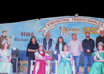 Se realiza la coronación de Bris Yadiri I como Reina de las Fiestas Tradicionales de Migriño 2025