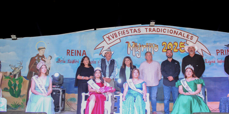 Se realiza la coronación de Bris Yadiri I como Reina de las Fiestas Tradicionales de Migriño 2025