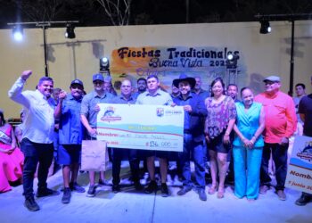 EN LAS FIESTAS TRADICIONALES DE BUENA VISTA 2025 Alcalde Christian Agúndez destaca la importancia de las festividades para fortalecer la identidad local