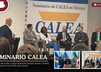 PARTICIPA PGJE EN SEMINARIO DE CALEA EN LA CIUDAD DE MÉXICO