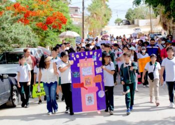 En Los Cabos se promueve la paz y el respeto desde las infancias con desfile contra la violencia de género