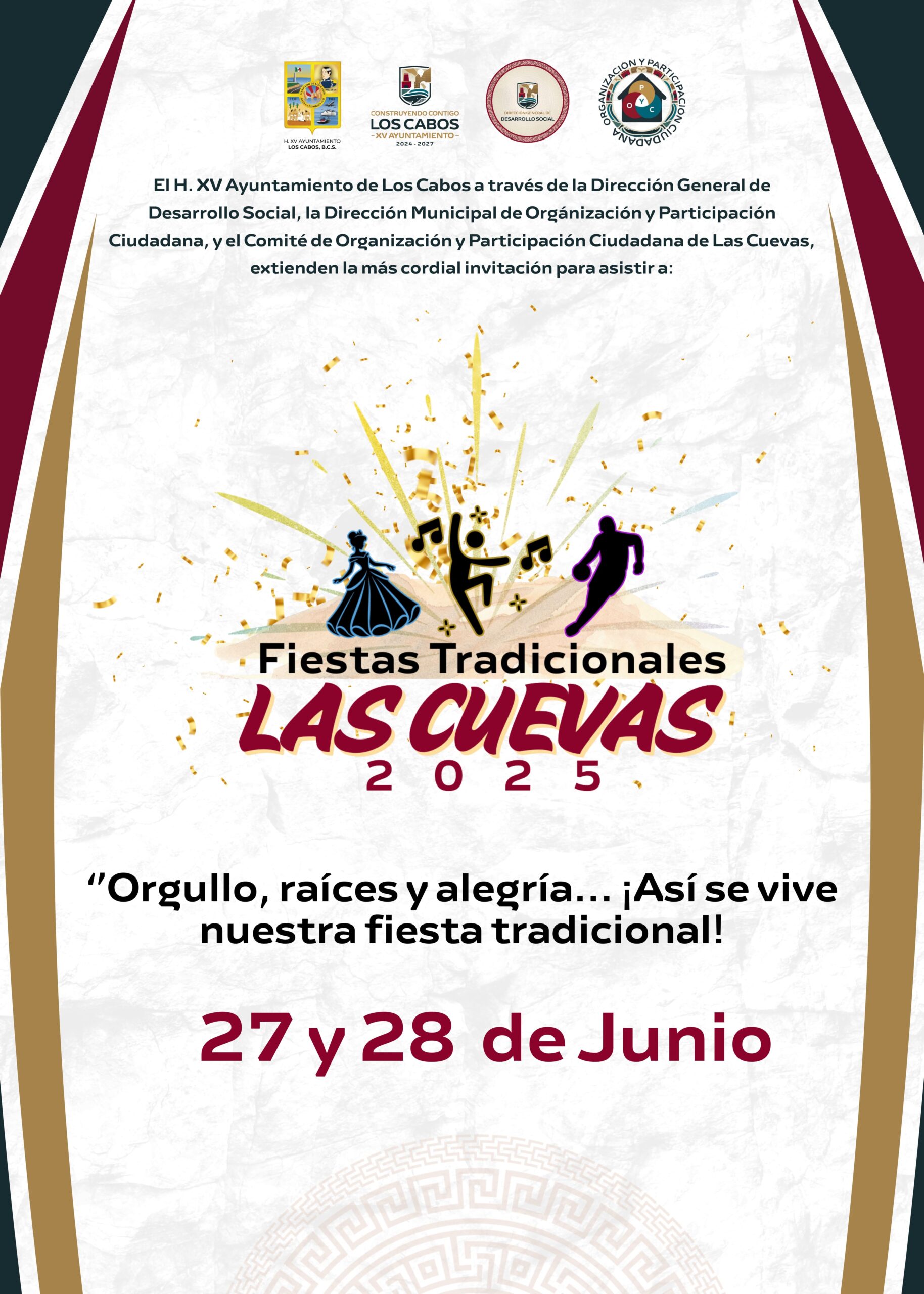 Todo listo para las Fiestas Tradicionales Las Cuevas 2025