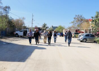 Supervisa SEPUIMM y FOIS el avance de obras viales en Los Cabos