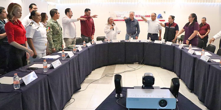 Instituciones de salud de BCS se preparan ante la temporada de huracanes 2025