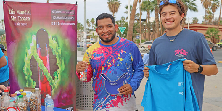 Realiza sector salud jornada alusiva al Día Mundial Sin Tabaco