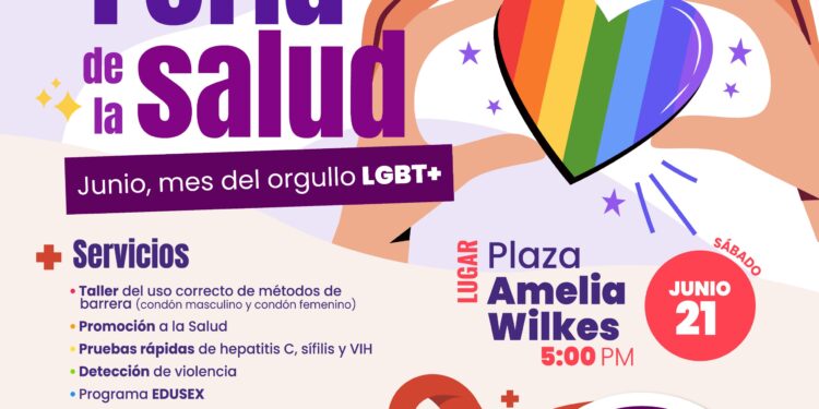 Realizará salud estatal feria de servicios preventivos durante el PRIDE LGBTQ+ de Los Cabos