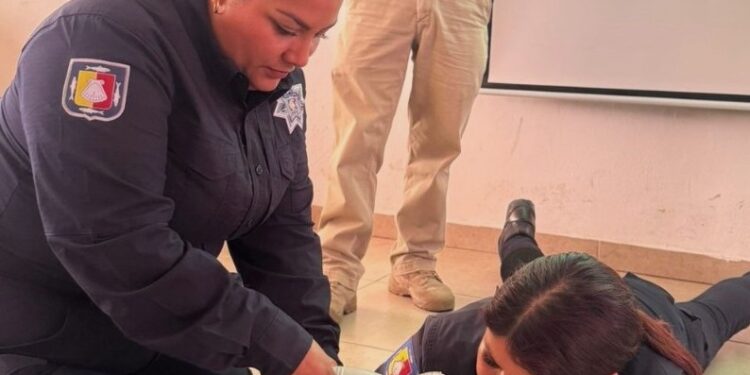 Concluyen Policías Estatales la capacitación de “Primer Respondiente en Primeros Auxilios”