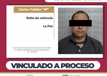 POR ROBO DE VEHÍCULO OBTIENE PGJE VINCULACIÓN A PROCESO CONTRA IMPUTADO 
