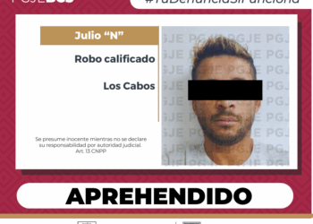APREHENDE PGJE A IMPUTADO POR ROBO A ESTABLECIMIENTO COMERCIAL