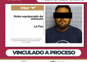 QUEDA VINCULADO A PROCESO POR ROBO EQUIPARADO DE VEHÍCULO EN LA PAZ