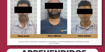 CUMPLIMENTA PGJE 3 ÓRDENES DE APREHENSIÓN POR DIVERSOS DELITOS 