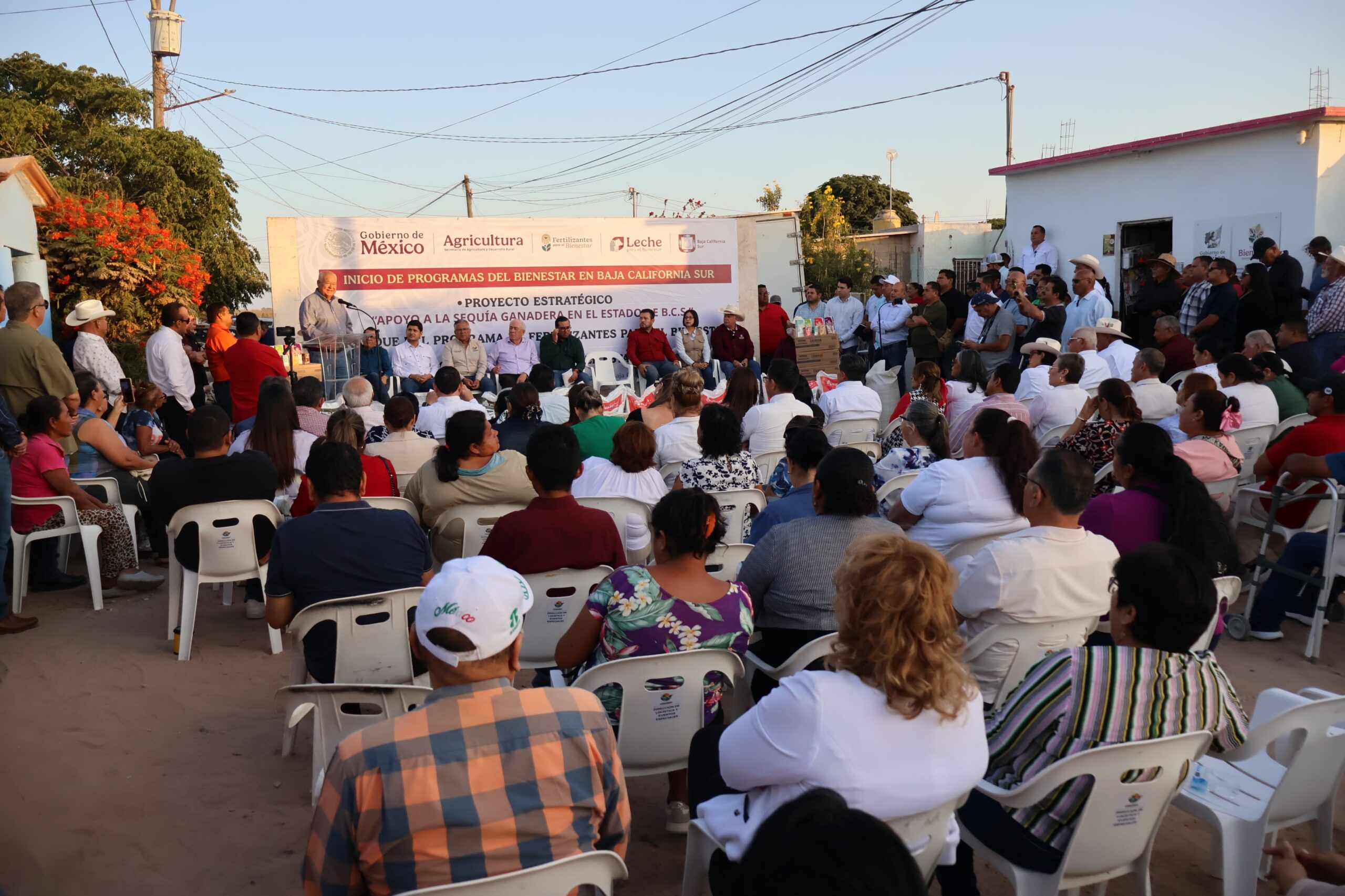 Encabeza Víctor Castro el arranque del programa del bienestar para el campo en BCS