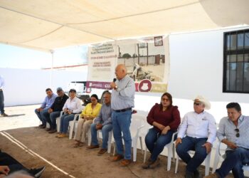 Entrega Gobernador de BCS la rehabilitación de la estación de bombeo de aguas residuales en Ciudad Insurgentes