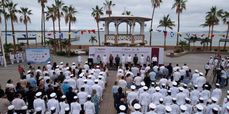 Gobernador VCC reconoce la aportación de la Marina Nacional con la seguridad y bienestar de los sudcalifornianos