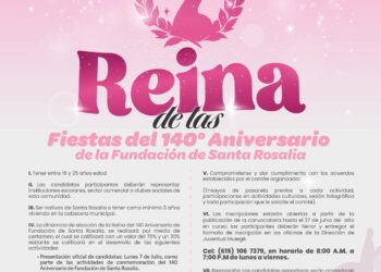 LANZAN CONVOCATORIA PARA REINA DEL 140 ANIVERSARIO DE SANTA ROSALÍA