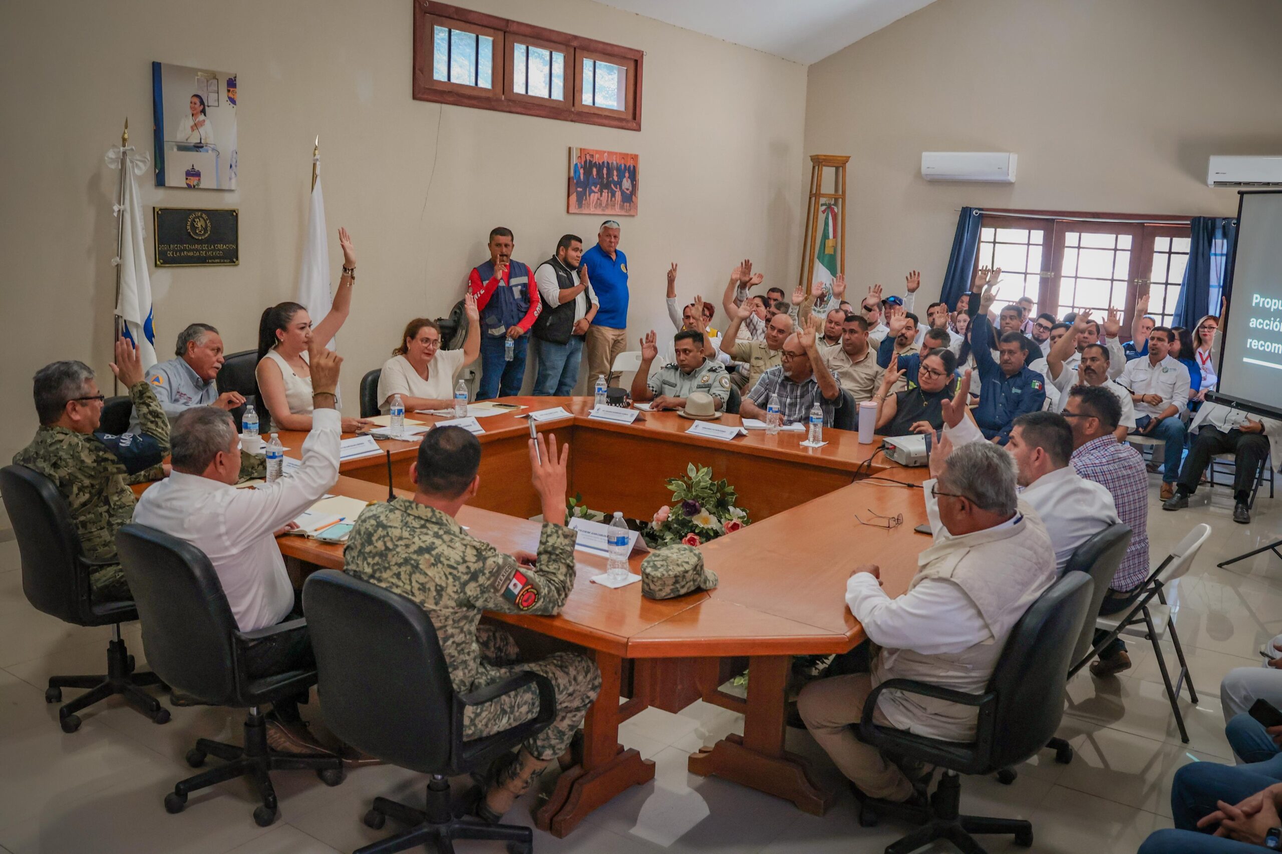 SE INSTALA COMITÉ DE PROTECCIÓN CIVIL EN MULEGÉ PARA LA TEMPORADA DE HURACANES 2025 