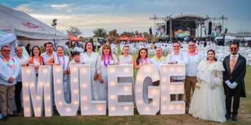 Maribel Collins inaugura festival que recauda fondos para proyecto social en BCS