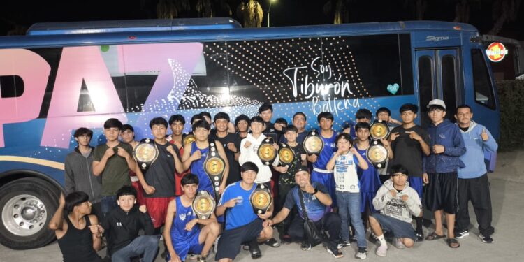 Se coronan 15 boxeadores paceños como campeones en el Torneo Golpe a la Delincuencia