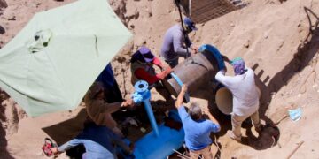 Concluye OOMSAPAS La Paz reparación del acueducto No. 2 para garantizar el suministro de agua potable
