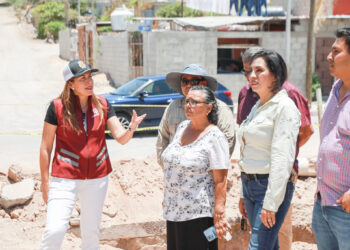 Avanza obra que mejorará presión y suministro de agua potable en colonia Vista Hermosa 