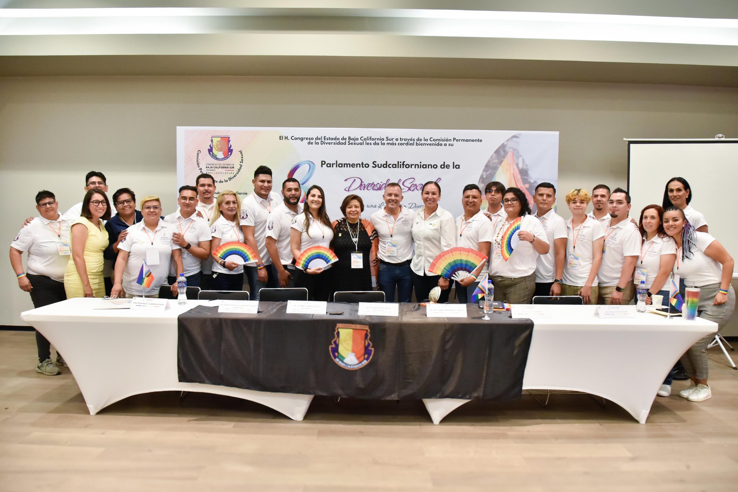Fue inaugurado el 3er Parlamento Sudcaliforniano de la Diversidad Sexual