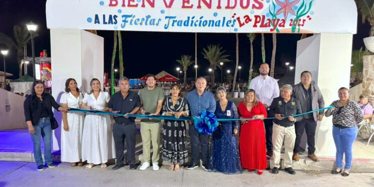 Inauguran las Fiestas Tradicionales La Playa 2025 