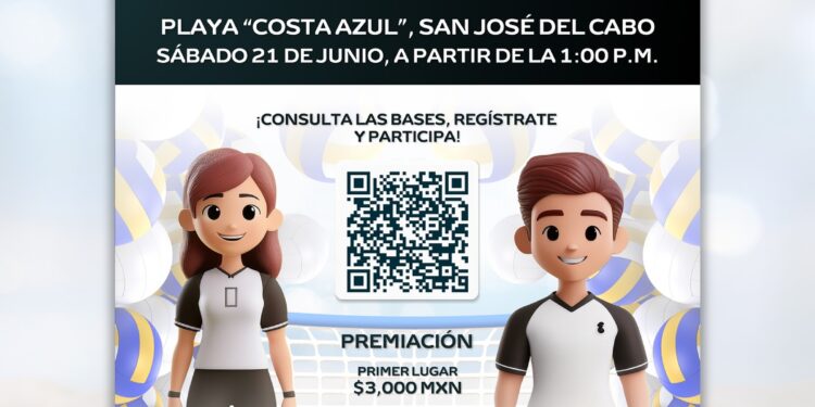 Invitan a participar en el Torneo Relámpago de Voleibol Juvenil en San José del Cabo