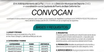 Invita Dirección Municipal del Deporte a la carrera por el Día de la Marina Nacional
