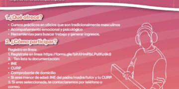 Lanza IMM de La Paz convocatoria para capacitación en oficios sin estereotipo