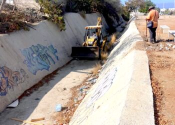 Realizan jornada de limpieza en colonia Altamira en Cabo San Lucas