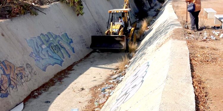 Realizan jornada de limpieza en colonia Altamira en Cabo San Lucas