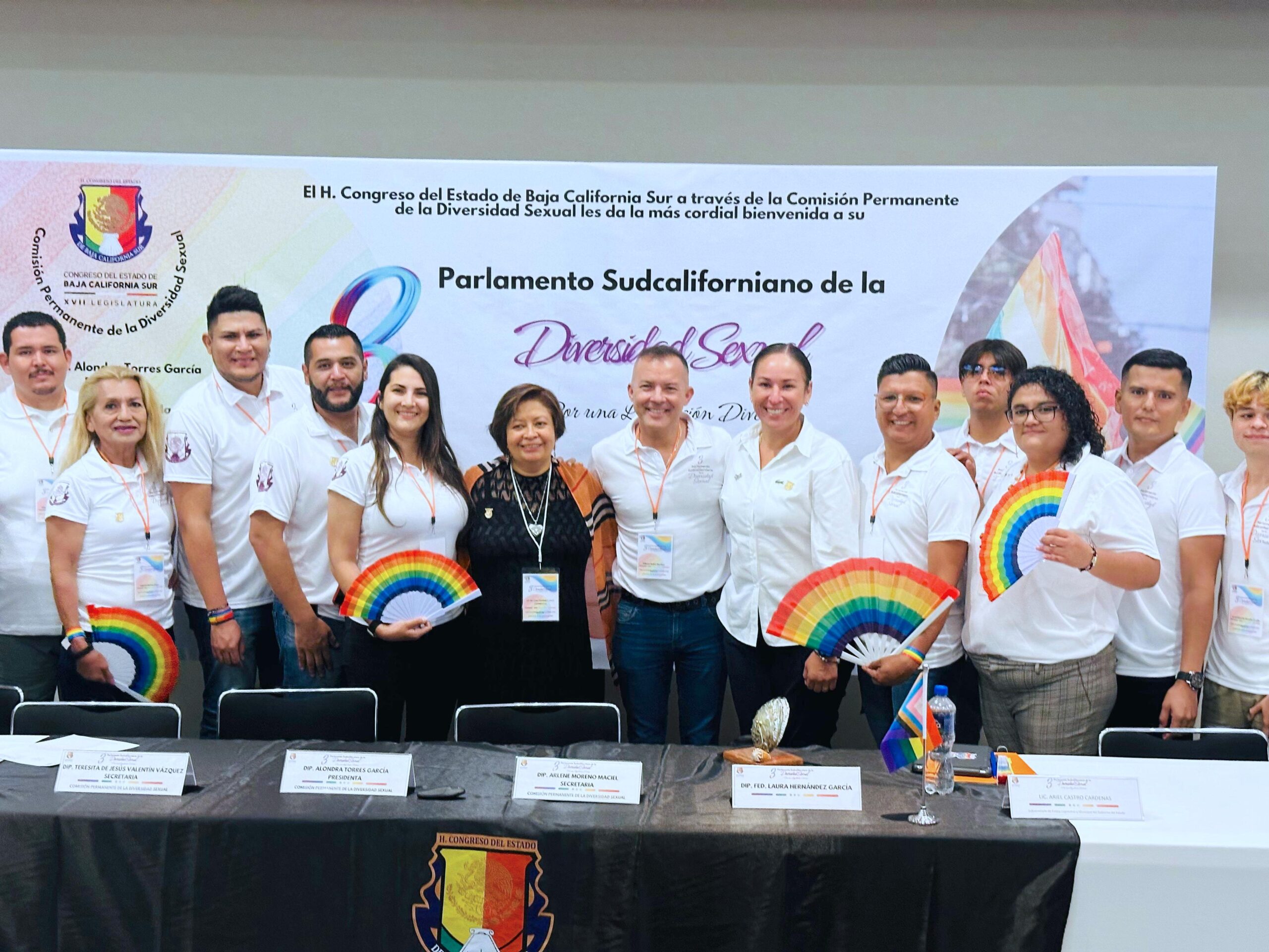 Participa Los Cabos en el Tercer Parlamento de la Diversidad Sexual en Baja California Sur