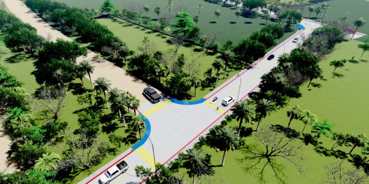 Pavimentación del Camino Viejo a San José incluye sistema pluvial y obras de inclusión: Obras Públicas