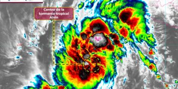 Se formó la tormenta tropical “Alvin” en el Pacífico; Protección Civil de Los Cabos mantiene vigilancia 