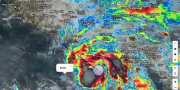 Hasta el momento, tormenta tropical “Erick” no representa peligro para Los Cabos: Protección Civil