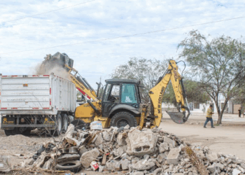 Recolecta Servicios Públicos Municipales más de 15 toneladas de residuos en Las Praderas