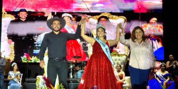 Inaugura alcalde Christian Agúndez Fiestas Tradicionales Santa Anita 2025