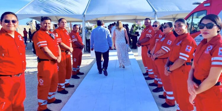 Cruz Roja, pilar humanitario en Los Cabos: alcalde Christian Agúndez encabeza evento con causa