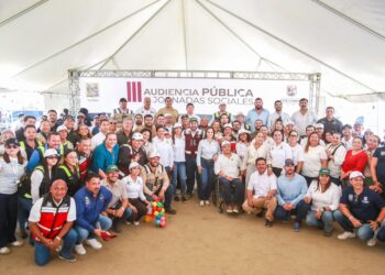 En Colonia La Ballena Más de 700 personas fueron atendidas durante Tercera Audiencia Pública y Jornadas Sociales en San José del Cabo