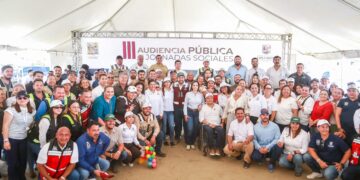 En Colonia La Ballena Más de 700 personas fueron atendidas durante Tercera Audiencia Pública y Jornadas Sociales en San José del Cabo