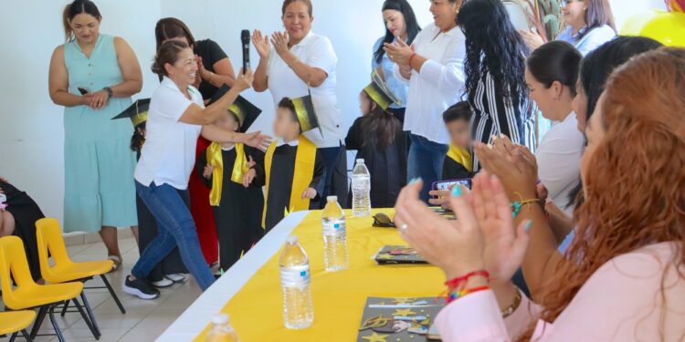 Celebran clausura del ciclo escolar en Centros de Atención Infantil de Cabo San Lucas