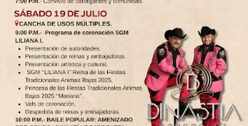 Anuncian programa oficial de las Fiestas Tradicionales Ánimas Bajas 2025