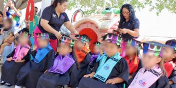 Clausura DIF Los Cabos ciclo escolar en el CAI de la colonia Vista Hermosa