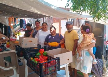 Realizan entrega semanal de frutas y verduras a más de 400 familias en Cabo San Lucas