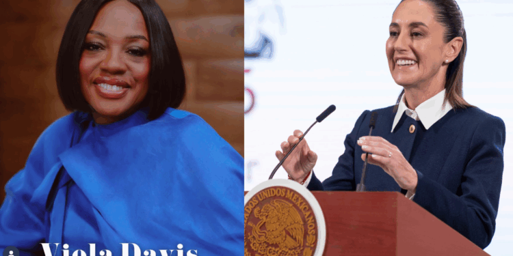 Viola Davis reconoce a Claudia Sheinbaum por histórica inversión en cine y series en México